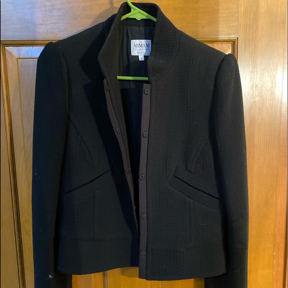 Armani black blazer